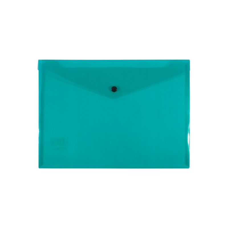 DOCUMENT FOLDER BANTEX A4 BUTTON GREEN