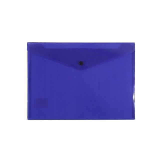 DOCUMENT FOLDER BANTEX A4 BUTTON PURPLE