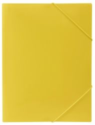 DOCUMENT WALLET MARBIG A4 SOFT TOUCH BRIGHTS YELLOW