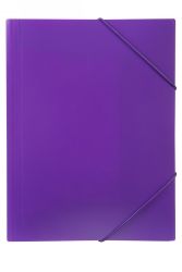 DOCUMENT WALLET MARBIG A4 SOFT TOUCH BRIGHTS PURPLE