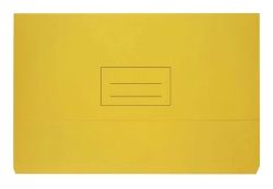 DOCUMENT WALLET BANTEX FC BOARD 240GSM YELLOW