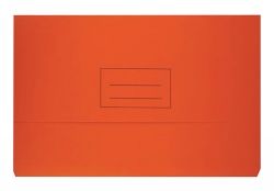 DOCUMENT WALLET BANTEX FC BOARD 240GSM ORANGE