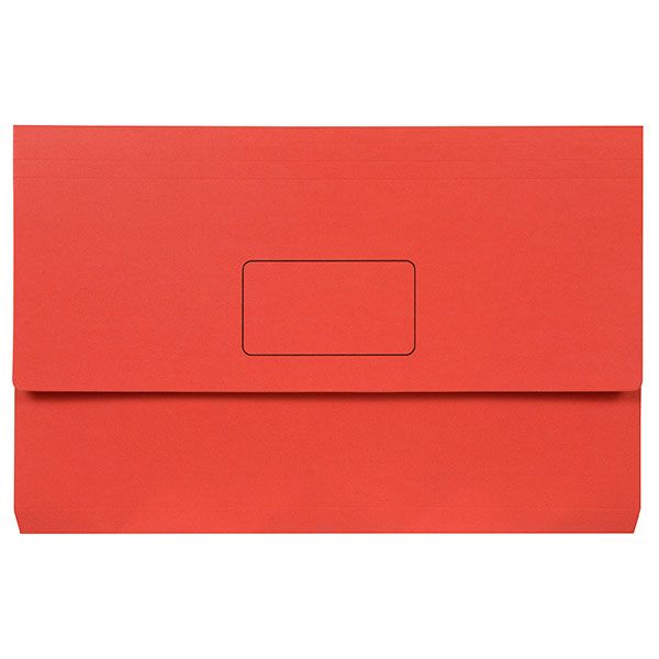 DOCUMENT WALLET MARBIG SLIMPICK F/C BRIGHT RED PK10