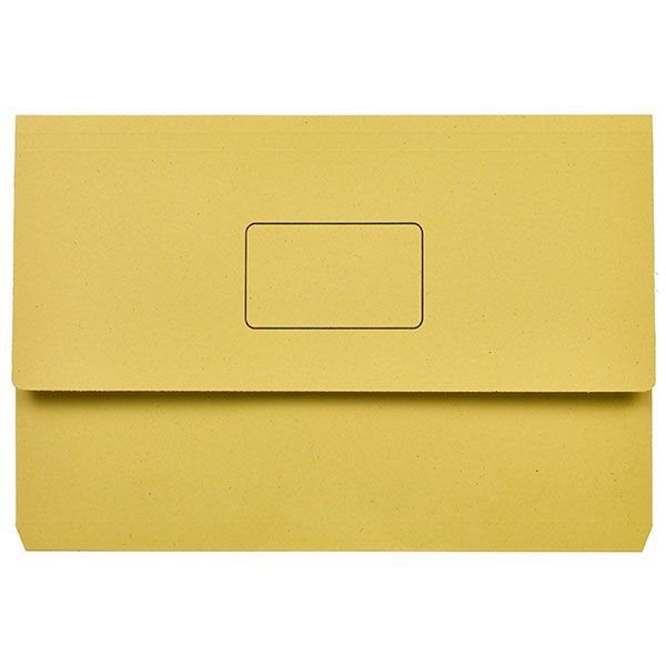 DOCUMENT WALLET MARBIG SLIMPICK YELLOW