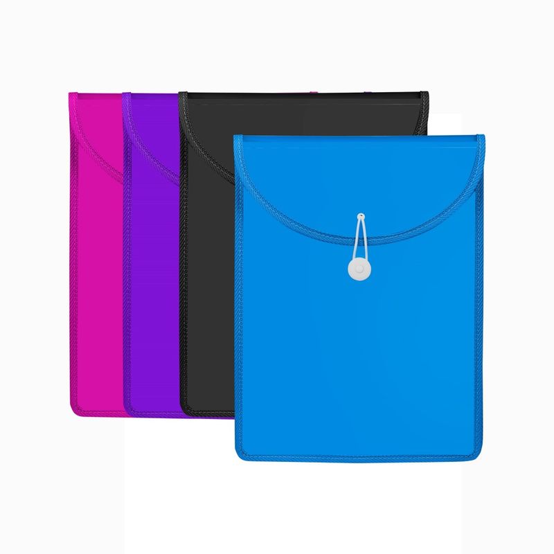 FILE TOP LOAD MARBIG A4 SOLID COLOURS ASST