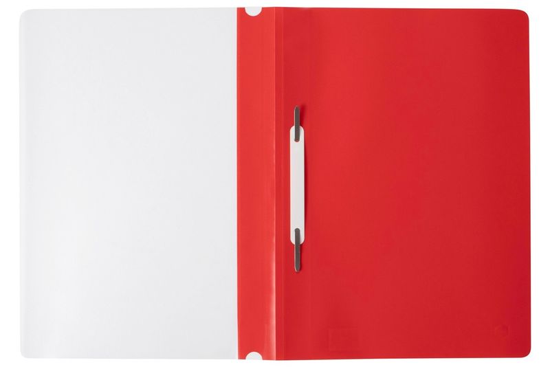 FILE FLAT MARBIG A4 ECONOMY RED