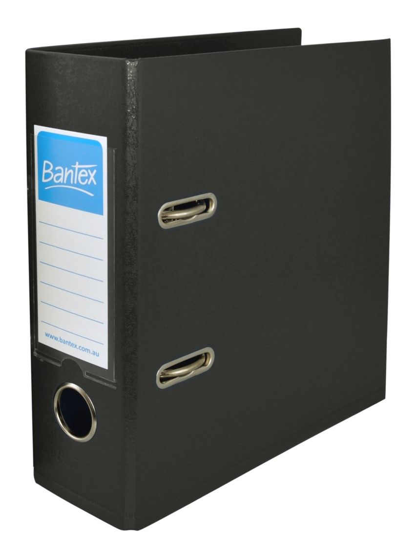 LEVER ARCH FILE BANTEX A5 BLACK