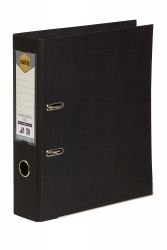 LEVER ARCH FILE MARBIG A4 PE BLACK
