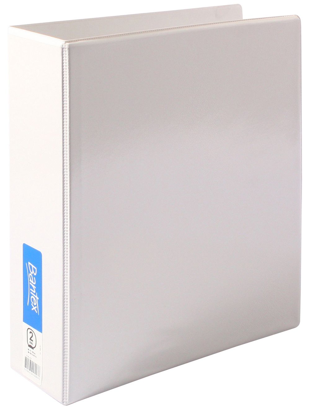 BINDER INSERT BANTEX A4 2 D-RING 65MM WHITE