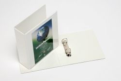 BINDER INSERT EARTHCARE A4 2 D-RING 40MM WHITE
