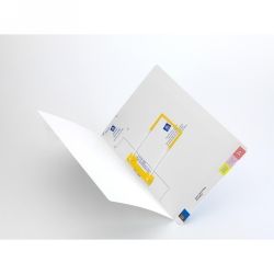 FILE LATERAL AVERY FSC FITTED WITH TUBECLIP WHITE