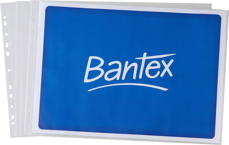 SHEET PROTECTORS BANTEX A3 LANDSCAPE 120 MICRON PK25