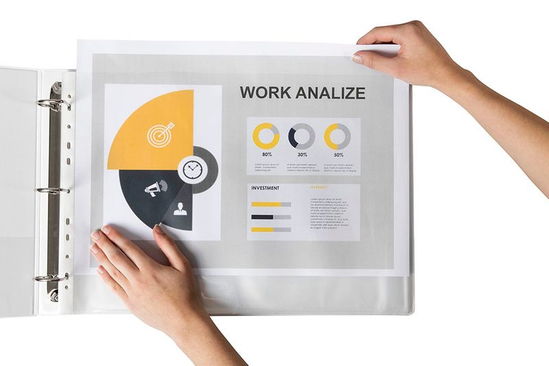 SHEET PROTECTORS COPYSAFE MARBIG A3 LANDSCAPE