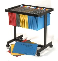 SUSPENSION FILE TROLLEY CRYSTALFILE