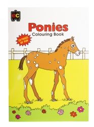 BOOK COLOURING EC PONIES