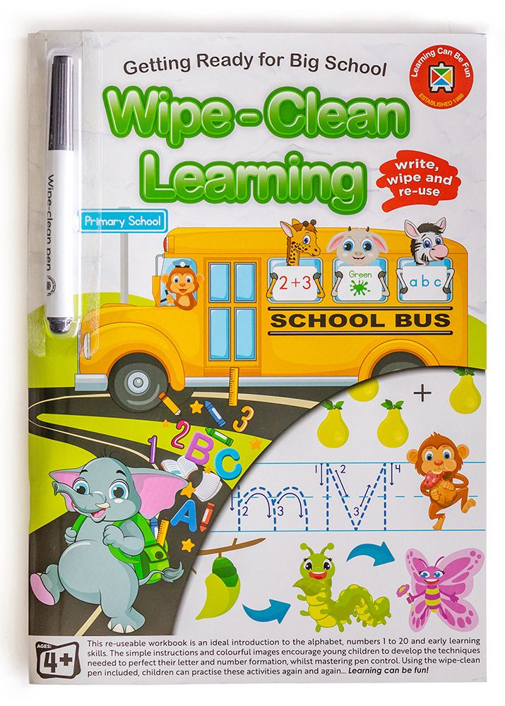 BOOK LCBF WIPE CLEAN LEARNING GETTING READY FOR BIG SCHOOL