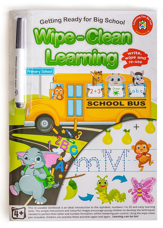 BOOK LCBF WIPE CLEAN LEARNING GETTING READY FOR BIG SCHOOL