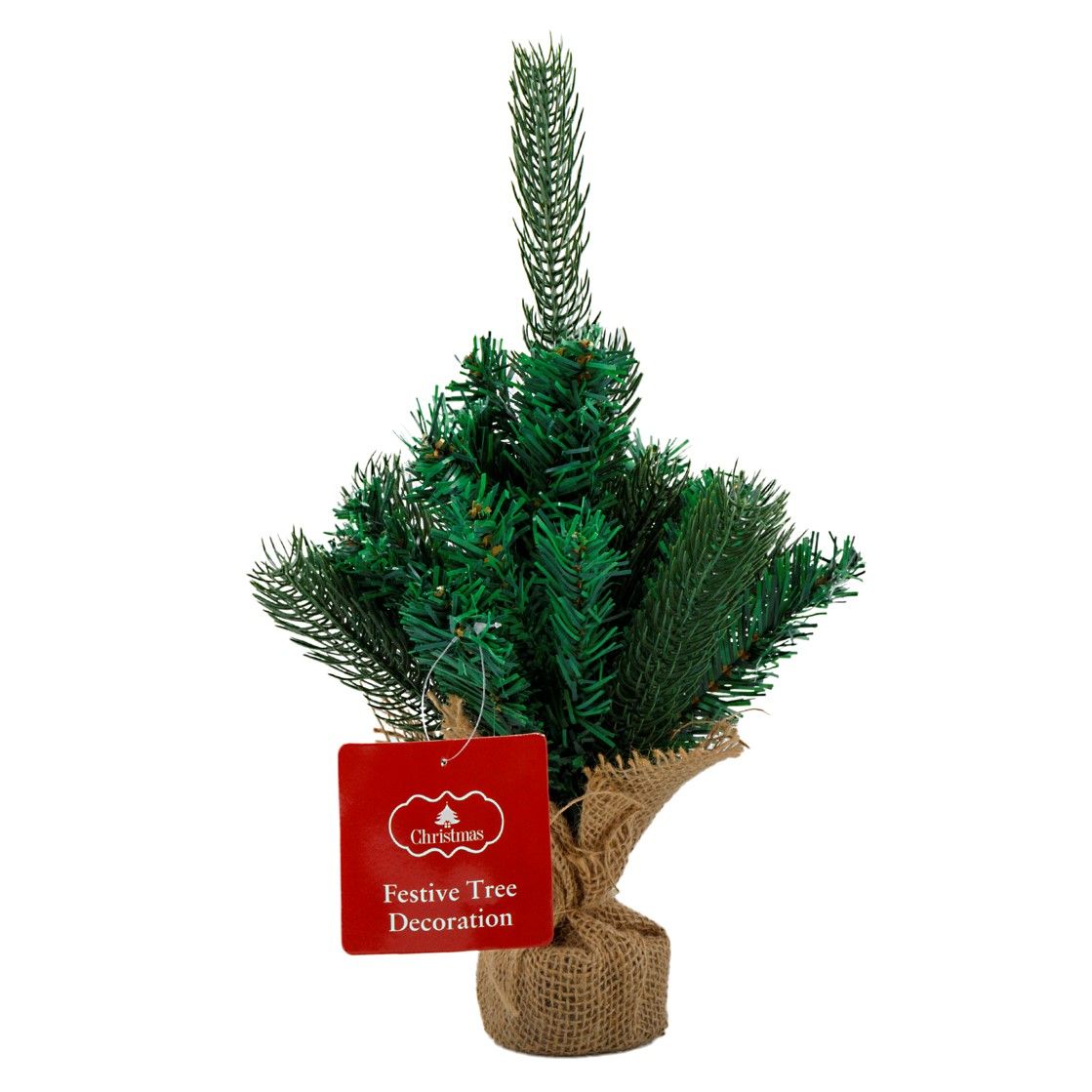 XMAS TABLE TREE 40CM UNDECORATED EXTRA THICK WIRE