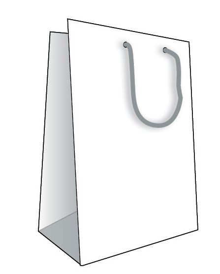 GIFT BAG OZCORP JUMBO GLOSS WHITE