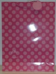 BAG GIFT OZCORP JUMBO PINK SPOT