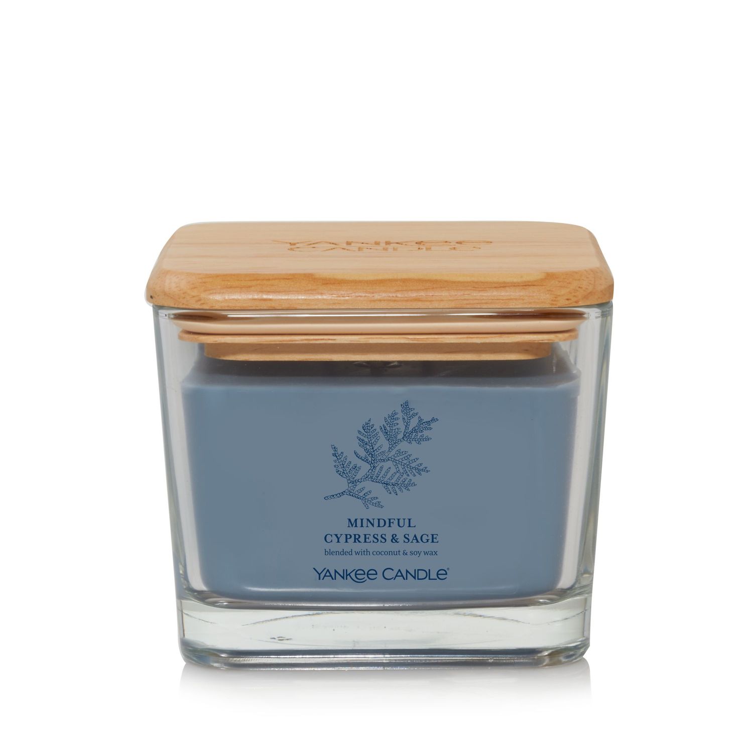 CANDLE YANKEE WELL LIVING MEDIUM MINDFUL CYPRESS & SAGE