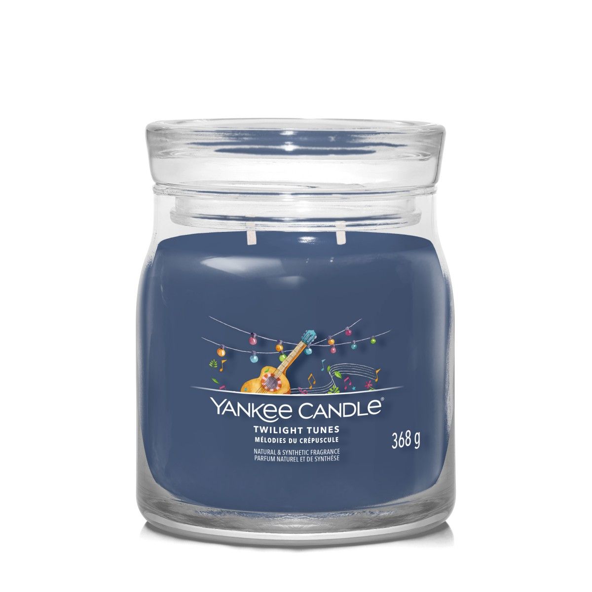 CANDLE YANKEE SIGNATURE MEDIUM JAR TWILIGHT TUNES