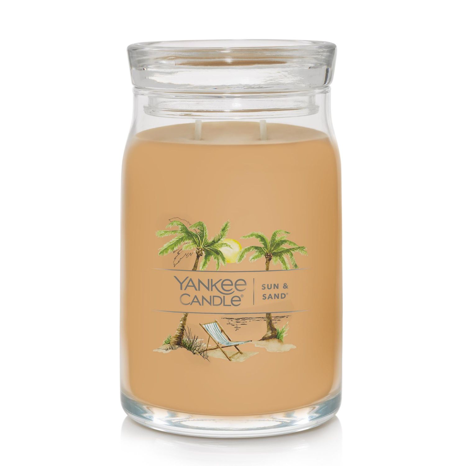 CANDLE YANKEE SIGNATURE LARGE JAR SUN & SAND