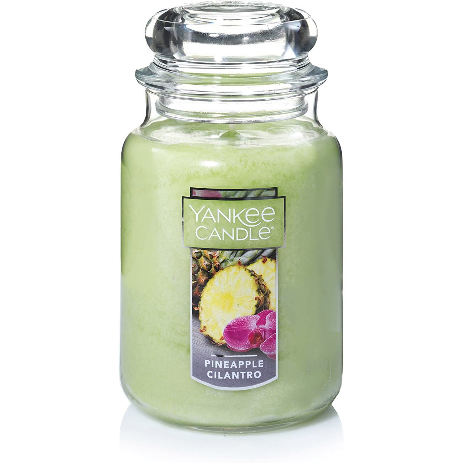 CANDLE YANKEE CLASSIC LARGE JAR PINEAPPLE CILANTRO
