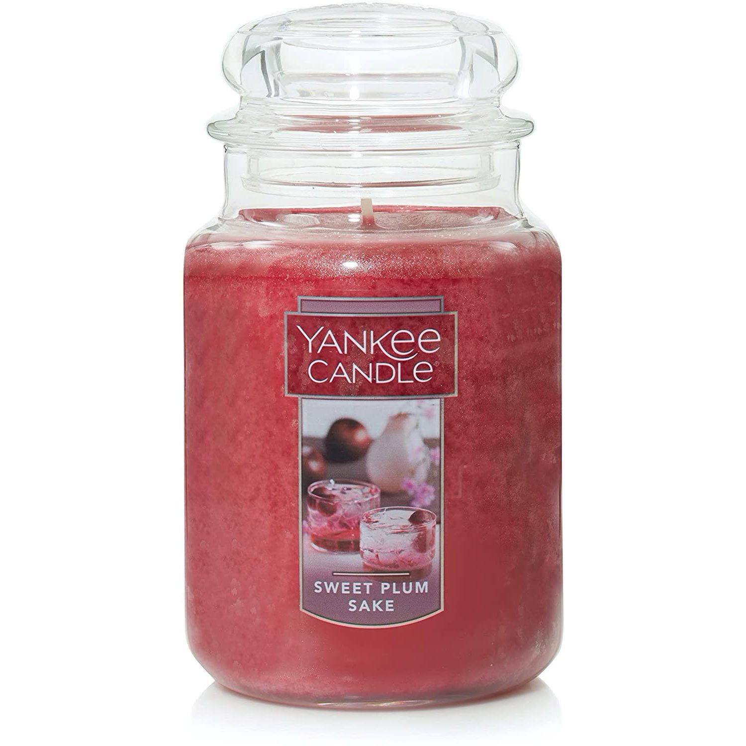 CANDLE YANKEE CLASSIC LARGE JAR SWEET PLUM SAKE