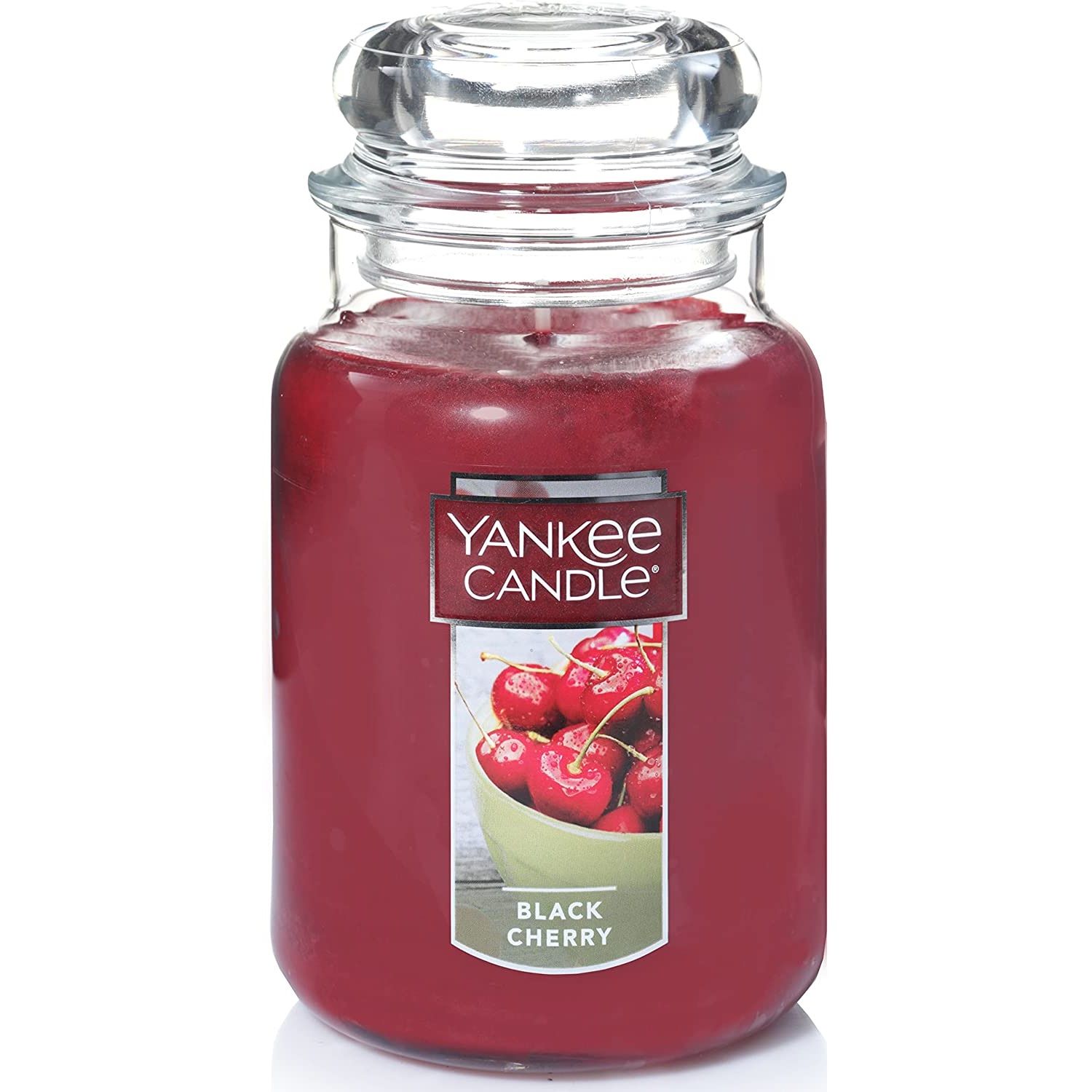 CANDLE YANKEE CLASSIC LARGE JAR BLACK CHERRY
