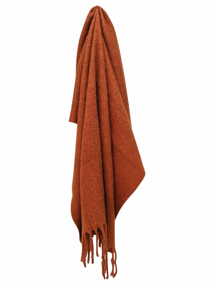 GIFT GNS VINTAGE JUNGLE MACI SUPER PLUSH THROW TERRACOTTA 170X130CM