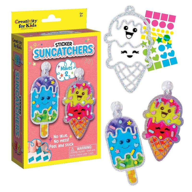 TOY CREATIVITY FOR KIDS STICKER SUNCATCHERS