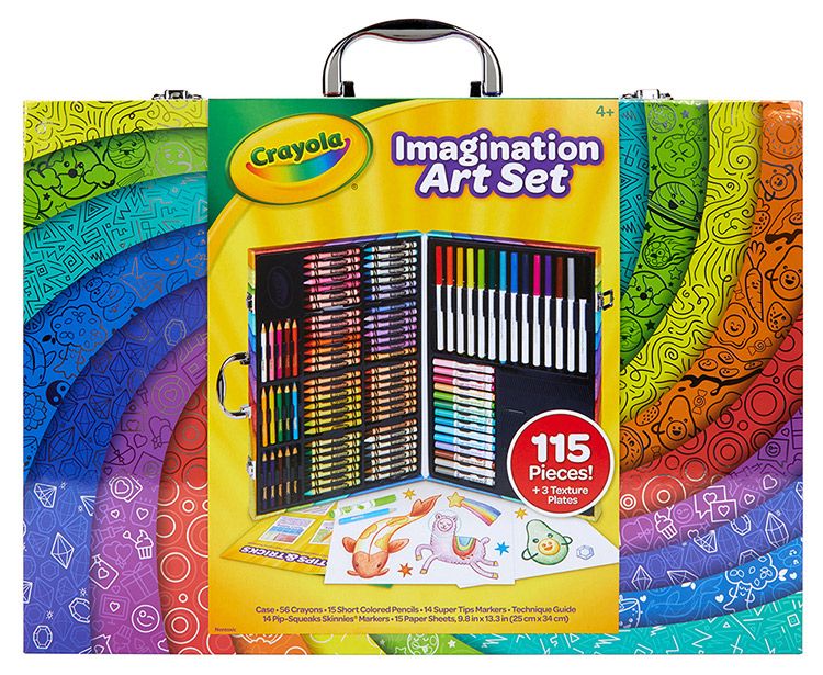 ART CASE CRAYOLA IMAGINATION 115 PIECES