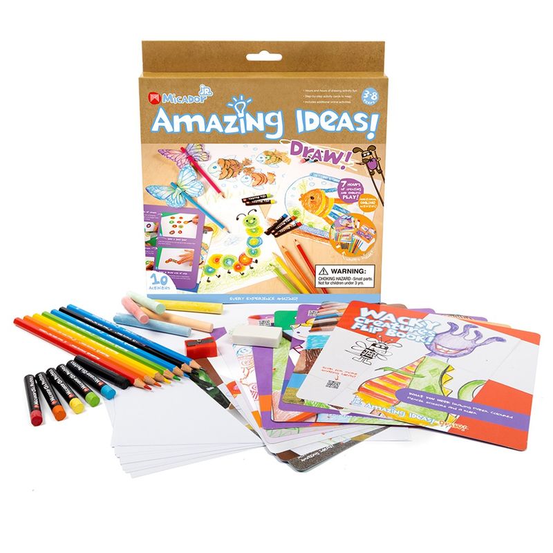 ACTIVITY PACK MICADOR JR AMAZING IDEAS DRAW