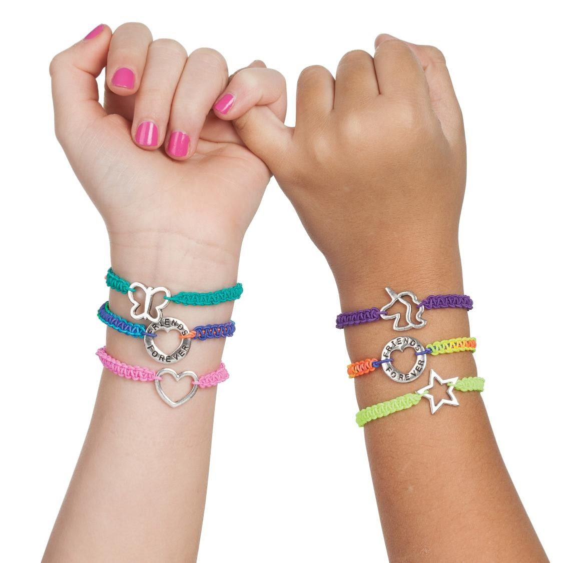 TOY CREATIVITY FOR KIDS FRIENDS FOREVER BRACELETS