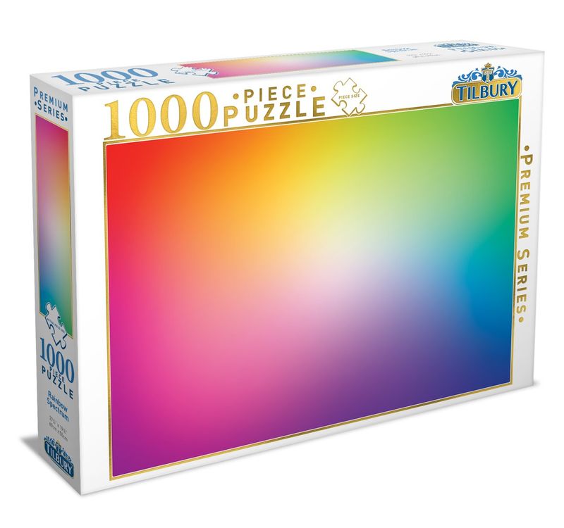 JIGSAW PUZZLE TILBURY PREMIUM 1000PCE RAINBOW SPECTRUM