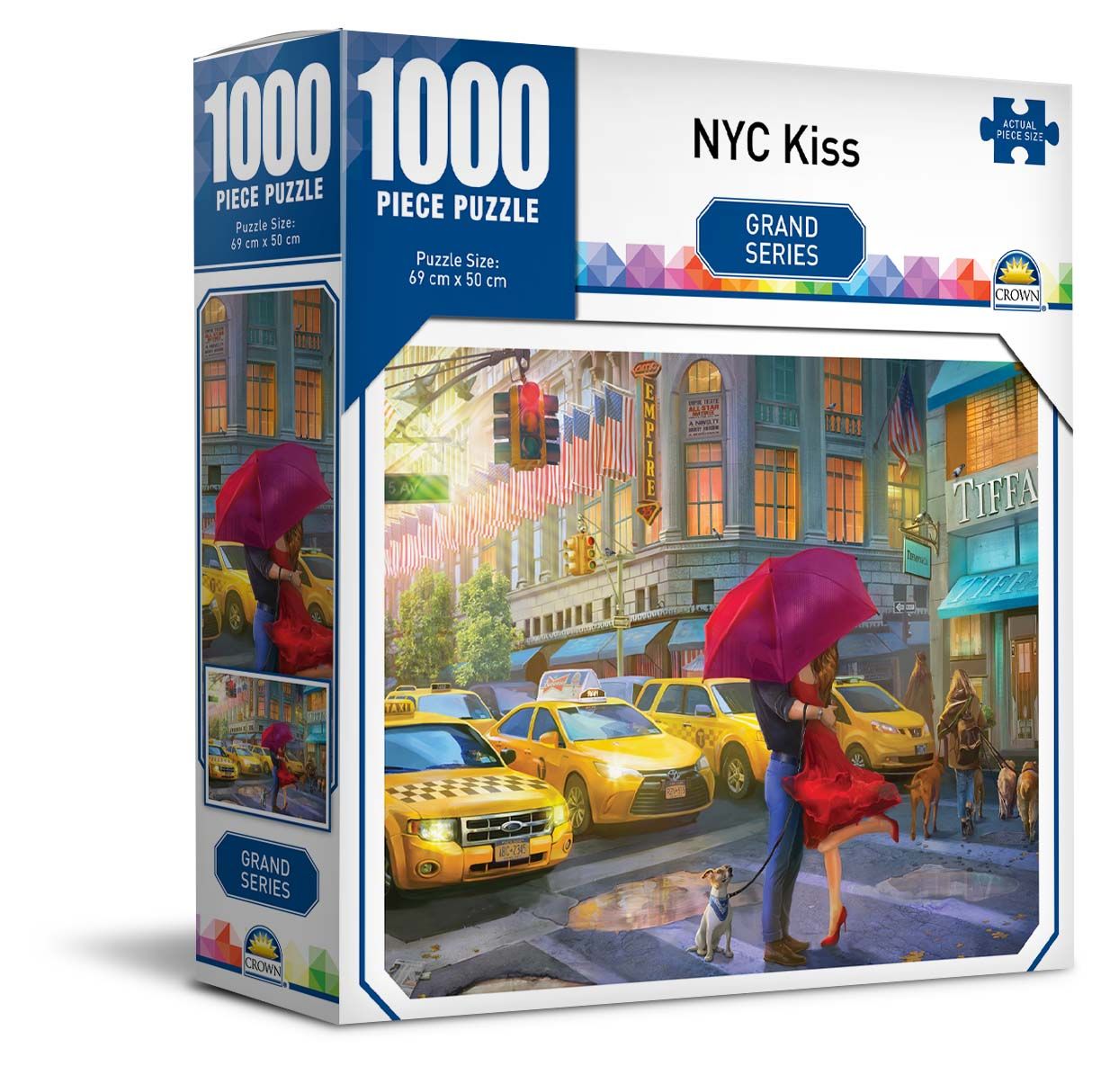 JIGSAW PUZZLE CROWN 1000PCE GRAND SERIES 2 3 ASST