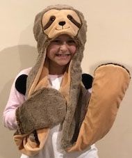 HAT & PAWS ELKA 95CM SLOTH