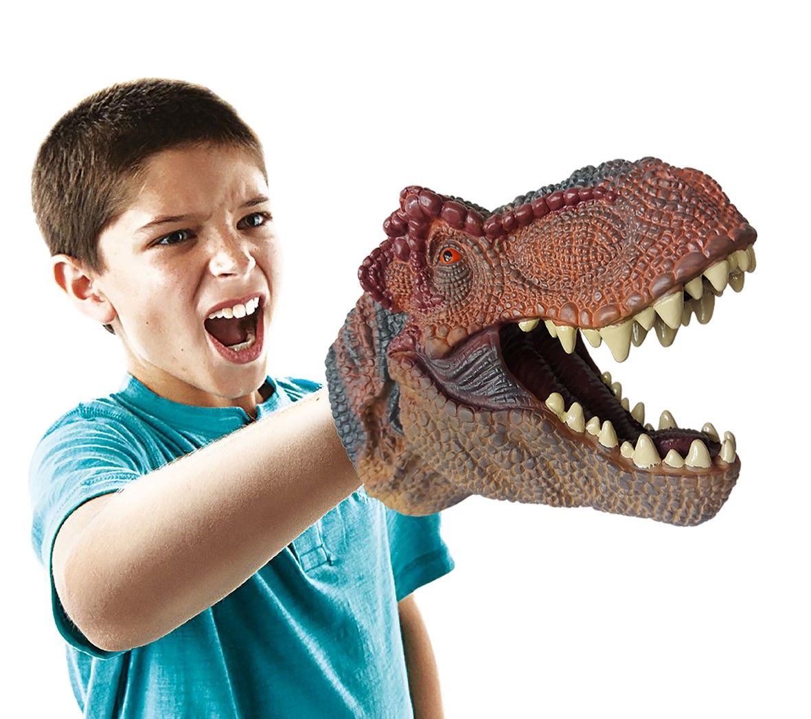 TOY JURASSIC WORLD T-REX HAND PUPPET