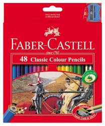 PENCIL COLOURED FABER-CASTELL CLASSIC 48'S