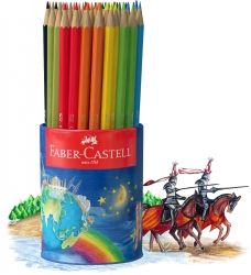 PENCIL COLOURED FABER-CASTELL CLASSIC TIN CUP 72