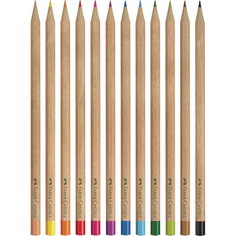 PENCIL COLOURED FABER-CASTELL NATURALS PK12
