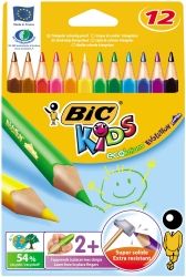 PENCIL COLOURED BIC KIDS EVOLUTION TRIANG PK12