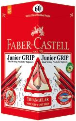 PENCIL LEAD FABER-CASTELL JUNIOR GRIP WITH DOTS 2B BX60