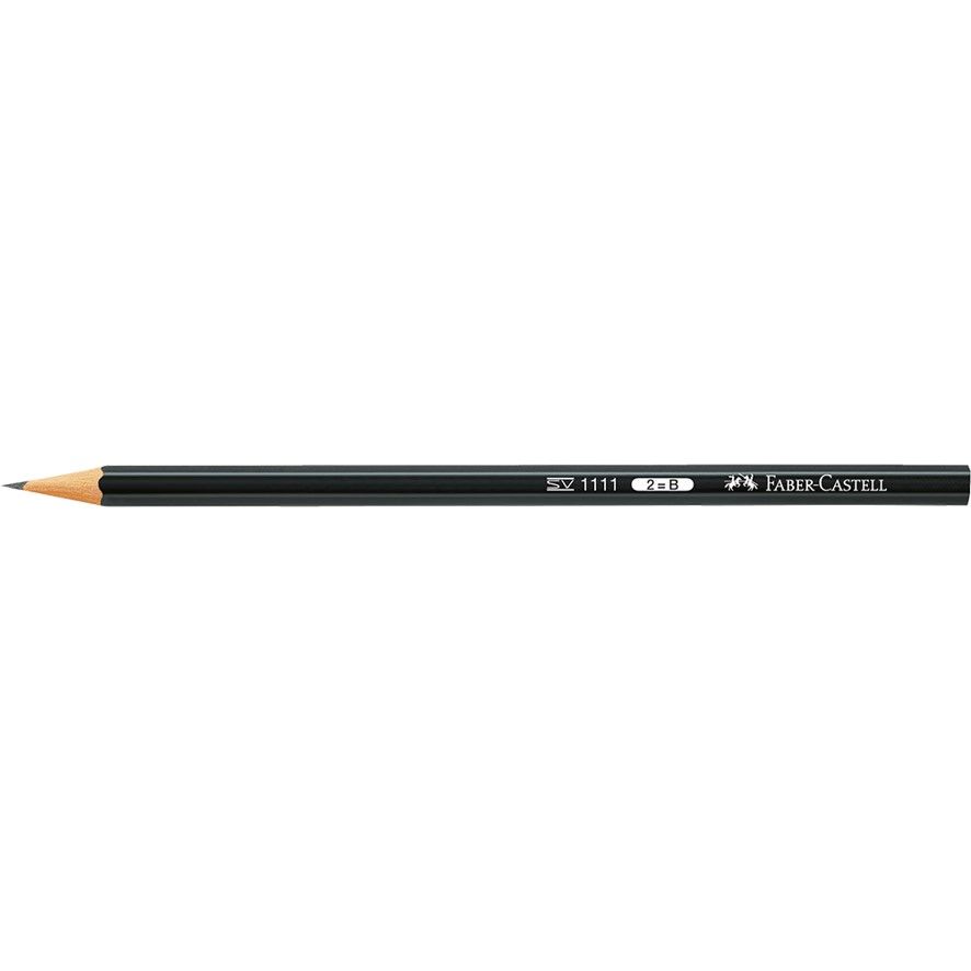 PENCIL GRAPHITE FABER-CASTELL ECONOMY 1111 2B BX6
