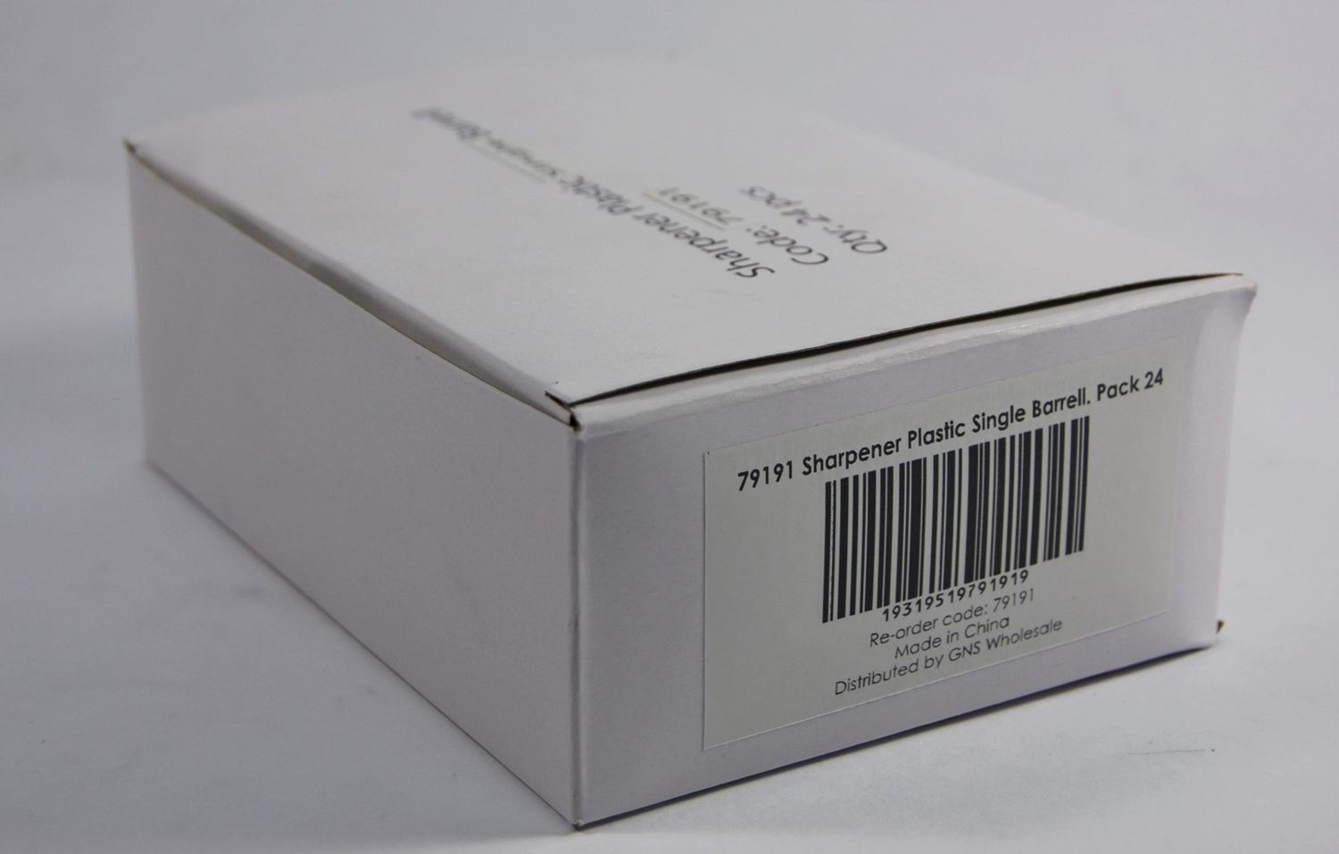 SHARPENER GNS PLASTIC SINGLE BARRELL