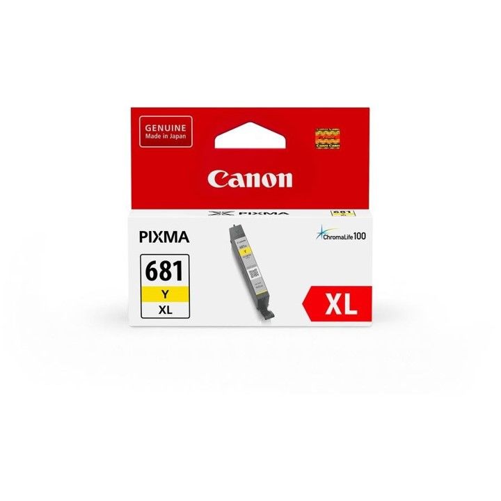 INKJET CART CANON CLI681XLY YELLOW