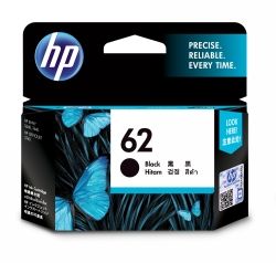 INKJET CART HP C2P04AA 62 BLACK