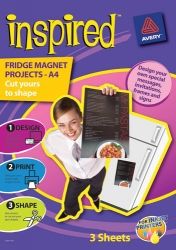 PAPER PHOTO INSPIRED A4 FRIDGE MAGNET IJ61 PK3