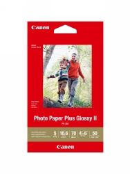 PAPER PHOTO CANON 4X6 GLOSSY II 265GSM PK50